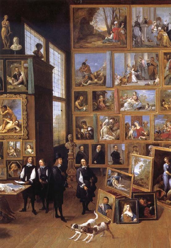 David Teniers Archduke Leopold Wilhelim in his gallery in Brussels Germany oil painting art